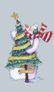 Снеговик с елкой.gif