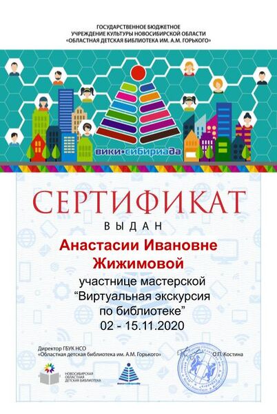 Файл:Сертификат мк виртуальная экскурсия Жижимова.jpg