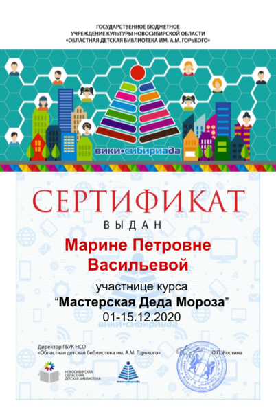 Файл:Сертификат мк дед мороз Васильева М.П.png
